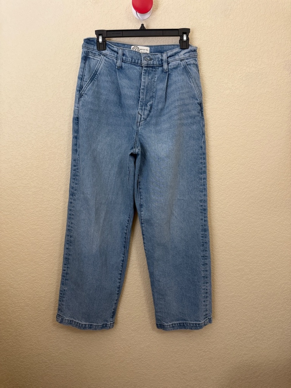 American Eagle Outfitters Men's Light Blue Straight Jeans- Travis Kelce